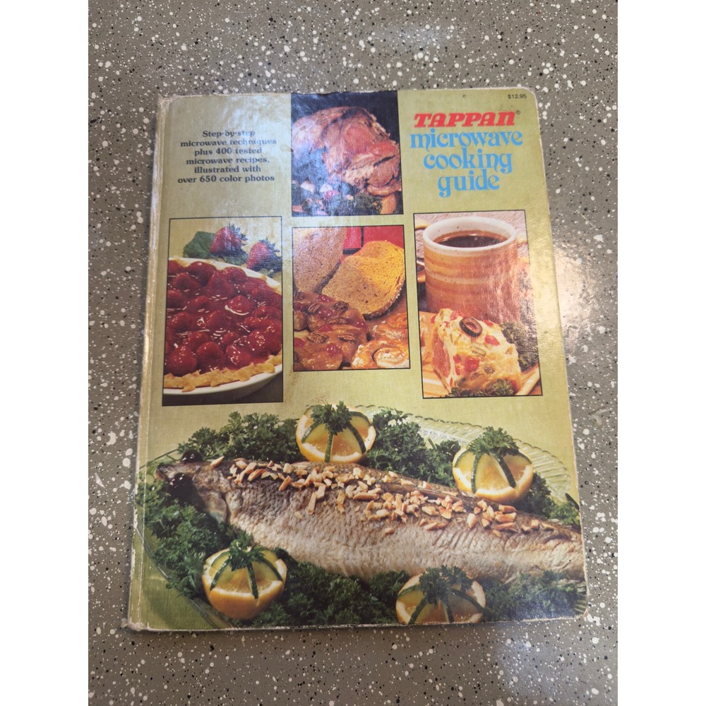 Tappan Microwave‎ Cooking Guide Cookbook Vintage Recipes Techniques Photos